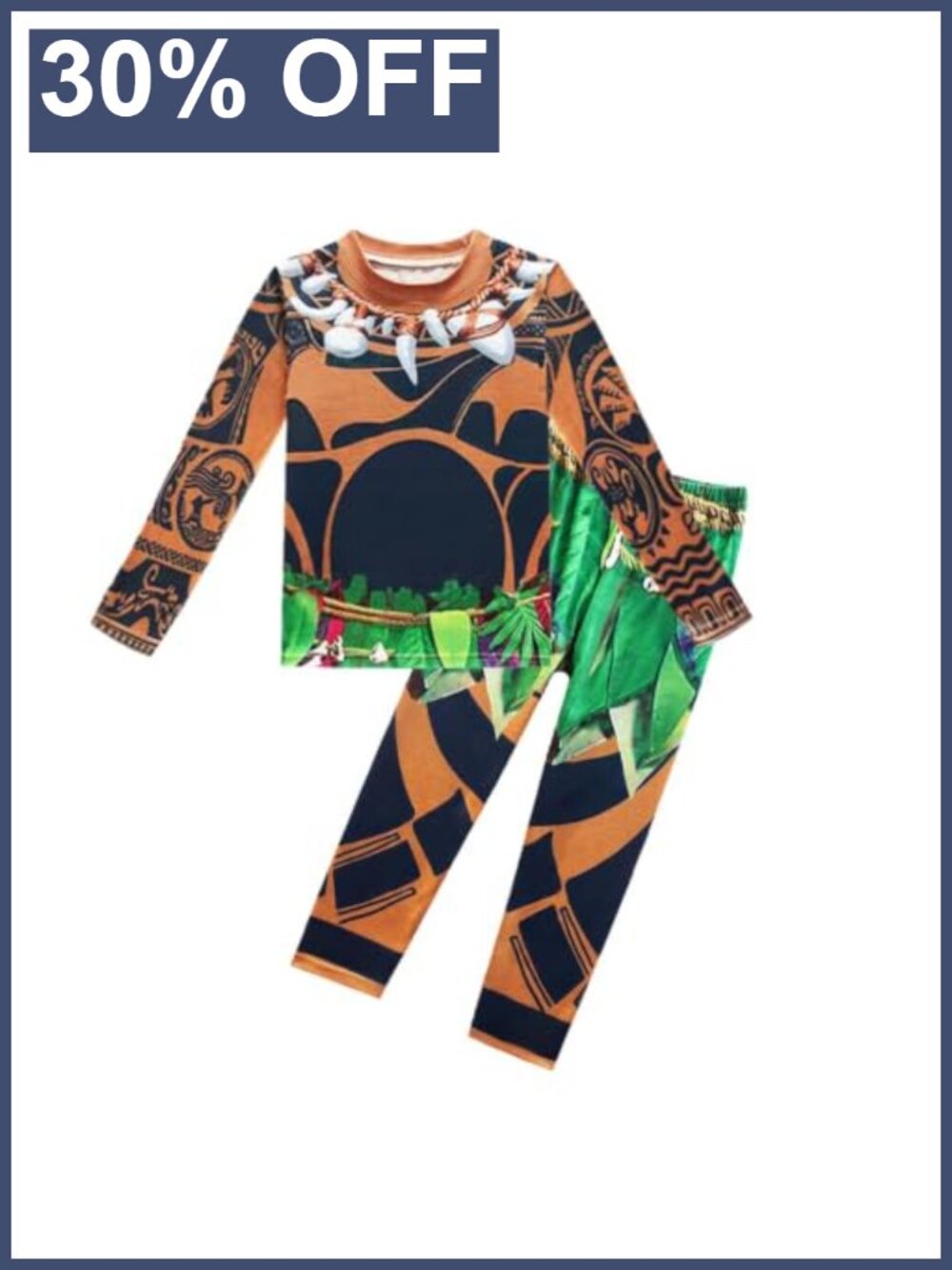 Boys 2pc Ocean Adventure Pajama Costume Set